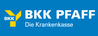 Logo der gesetzlichen Krankenversicherung: BKK Pfaff - Die Krankenkasse