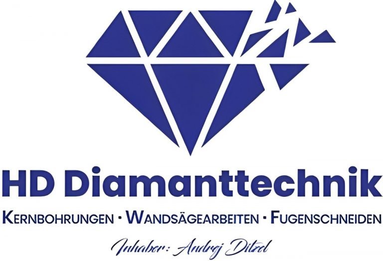 Logo von HD Diamanttechnik - Kernbohrungen, Wandsägearbeiten, Fugenschneiden - Inhaber Andrej Ditzel