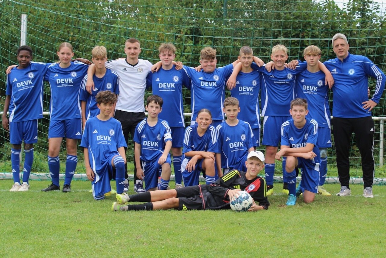 E-Jugend Mannschaftsfoto Saison 2024/2025