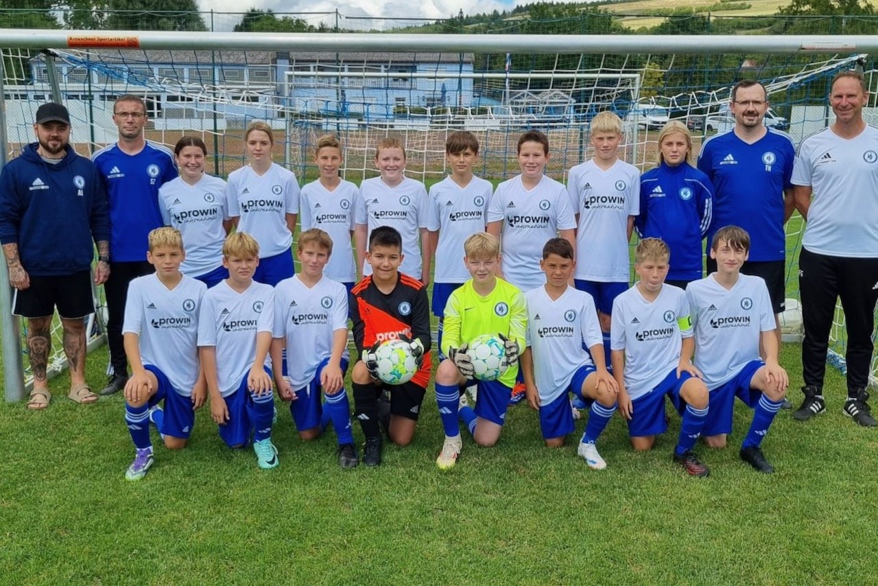 D-Jugend Mannschaftsfoto Saison 2024/2025