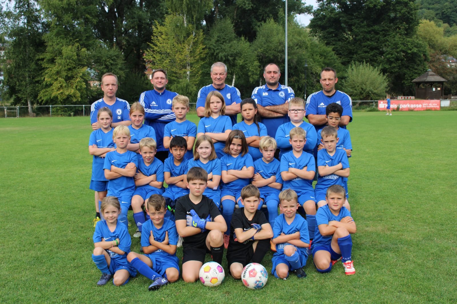 Foto der F 2 Jugend Saison 2025-2026.